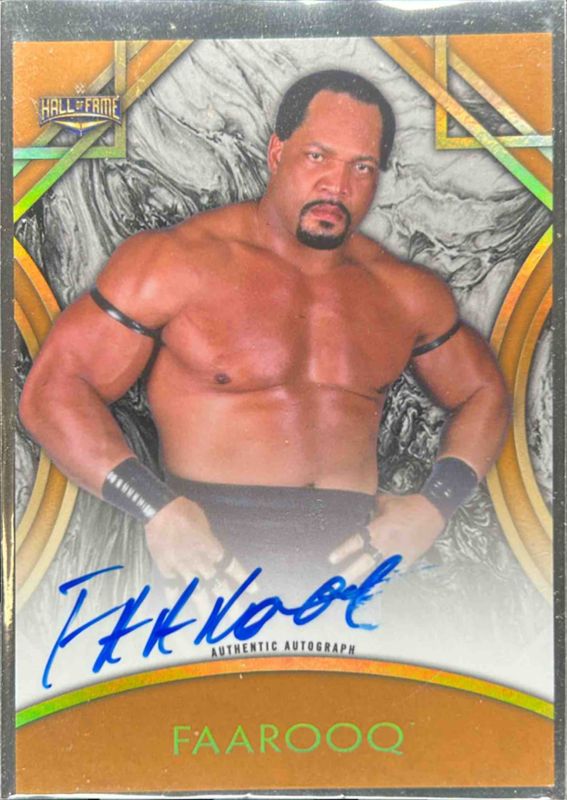 2018 Topps Legends of WWE #A-FA Autographs Bronze /99