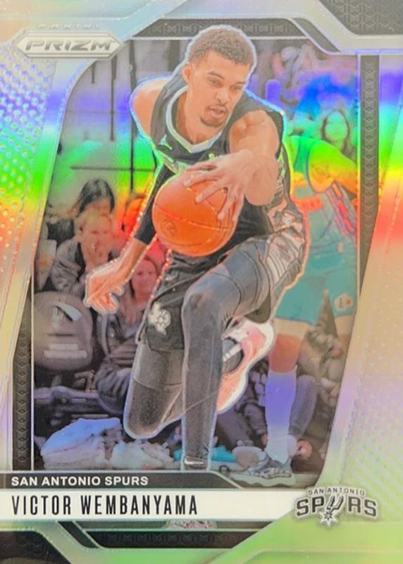 Victor Wembanyama 2024 Prizm #172 Silver RAW