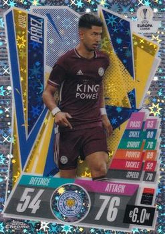 2020 Topps Chrome Match Attax UEFA Champions League #30 X Fractor