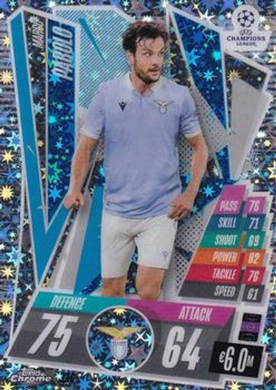 2020 Topps Chrome Match Attax UEFA Champions League #136 X Fractor