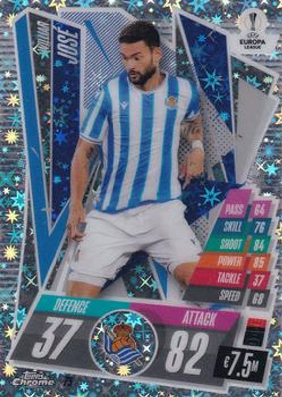 2020 Topps Chrome Match Attax UEFA Champions League #75 X Fractor
