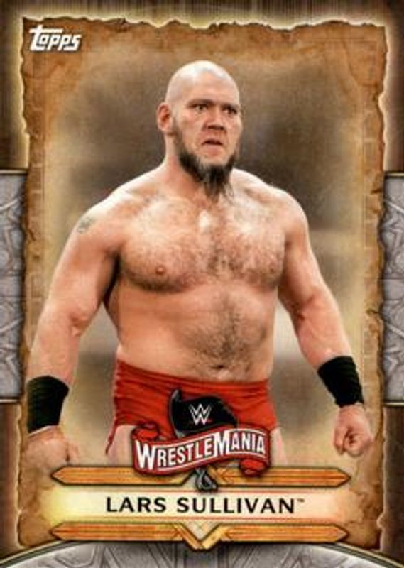 2020 Topps WWE Road to WrestleMania #WM-33 WrestleMania Roster