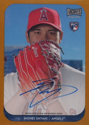 2018 Topps Archives Snapshots #AS-SO Autographs - Gold /10