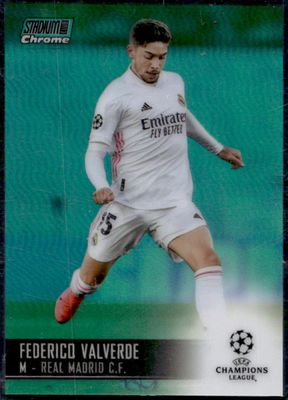 2020 Topps Stadium Club Chrome UEFA Champions League #87 Green /99