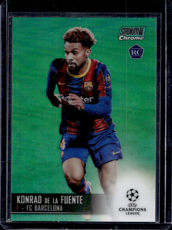 2020 Topps Stadium Club Chrome UEFA Champions League #34 Green /99