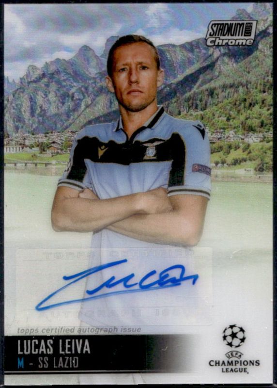 2020 Topps Stadium Club Chrome UEFA Champions League #CA-LL Chrome Autographs