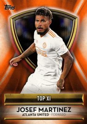 2019 Topps MLS #MLSA-JM 2018 MLS Award Winners Orange /25