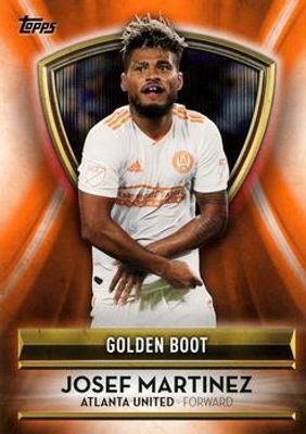 2019 Topps MLS #MLSA-JOM 2018 MLS Award Winners Orange /25