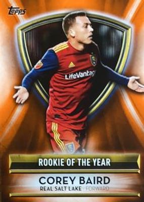 2019 Topps MLS #MLSA-CB 2018 MLS Award Winners Orange /25