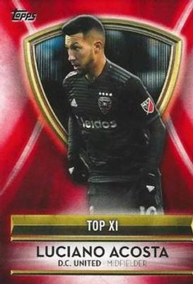 2019 Topps MLS #MLSA-LA 2018 MLS Award Winners Red /10
