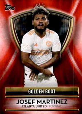 2019 Topps MLS #MLSA-JOM 2018 MLS Award Winners Red /10