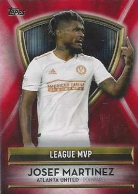 2019 Topps MLS #MLSA-JMA 2018 MLS Award Winners Red /10