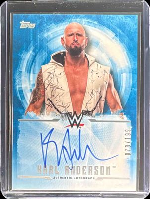 2017 Topps WWE Undisputed #UA-KA Autographs /199
