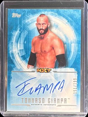 2017 Topps WWE Undisputed #UA-TC Autographs /199