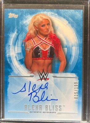 2017 Topps WWE Undisputed #UA-AB Autographs /199