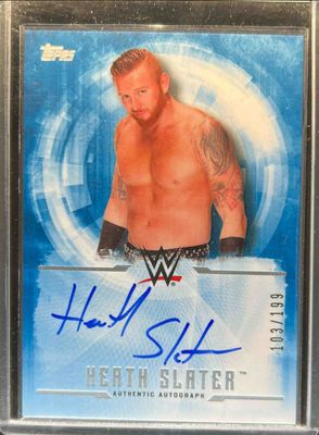 2017 Topps WWE Undisputed #UA-HS Autographs /199