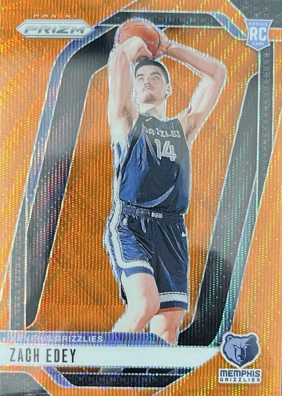 Zach Edey 2024 Prizm #249 Orange Wave /60 Price Guide