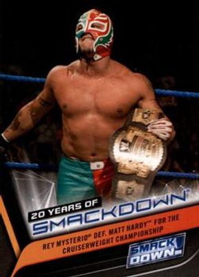 2019 Topps WWE SmackDown Live #SD-11 20 Years of SmackDown