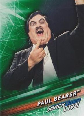 2019 Topps WWE SmackDown Live #82 Green