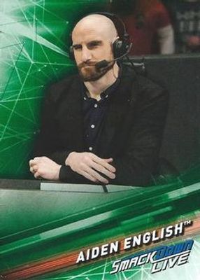 2019 Topps WWE SmackDown Live #1 Green