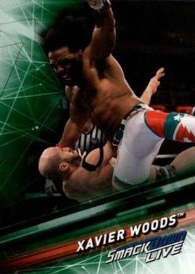2019 Topps WWE SmackDown Live #55 Green