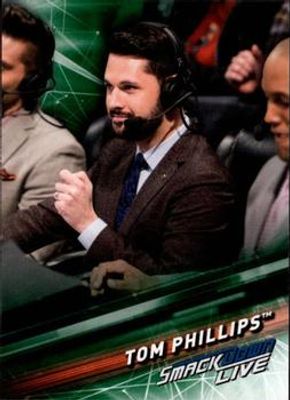 2019 Topps WWE SmackDown Live #53 Green