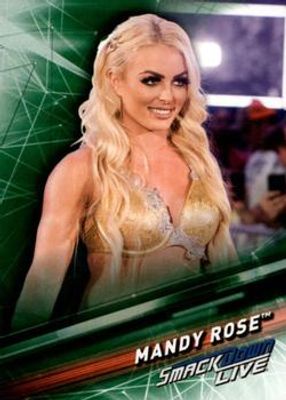 2019 Topps WWE SmackDown Live #33 Green