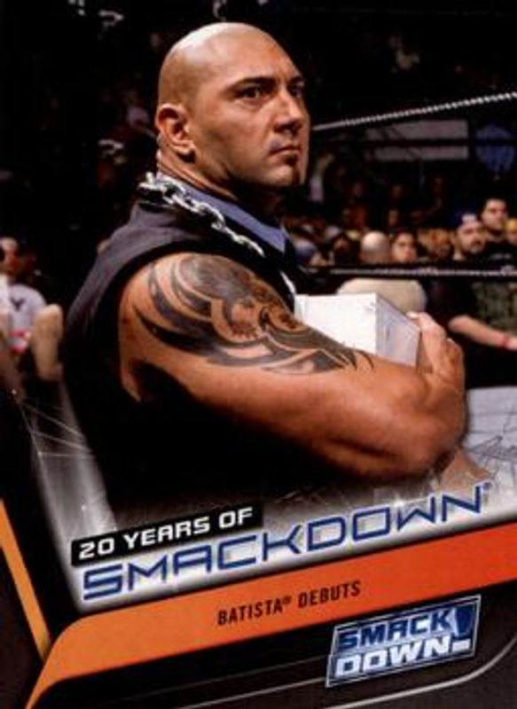 2019 Topps WWE SmackDown Live #SD-6 20 Years of SmackDown