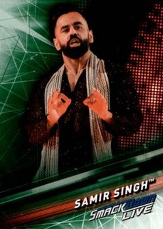 2019 Topps WWE SmackDown Live #45 Green
