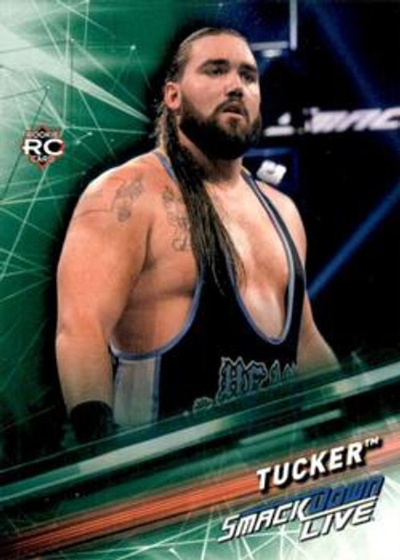 2019 Topps WWE SmackDown Live #54 Green