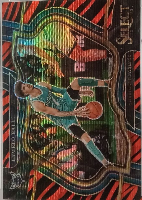 LaMelo Ball 2022 Select #241 Courtside Tiger /(SSP) RAW