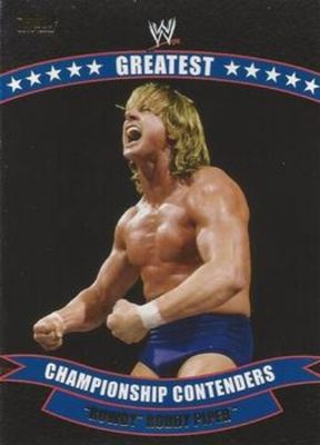 2014 Topps WWE #5 Greatest Championship Contenders