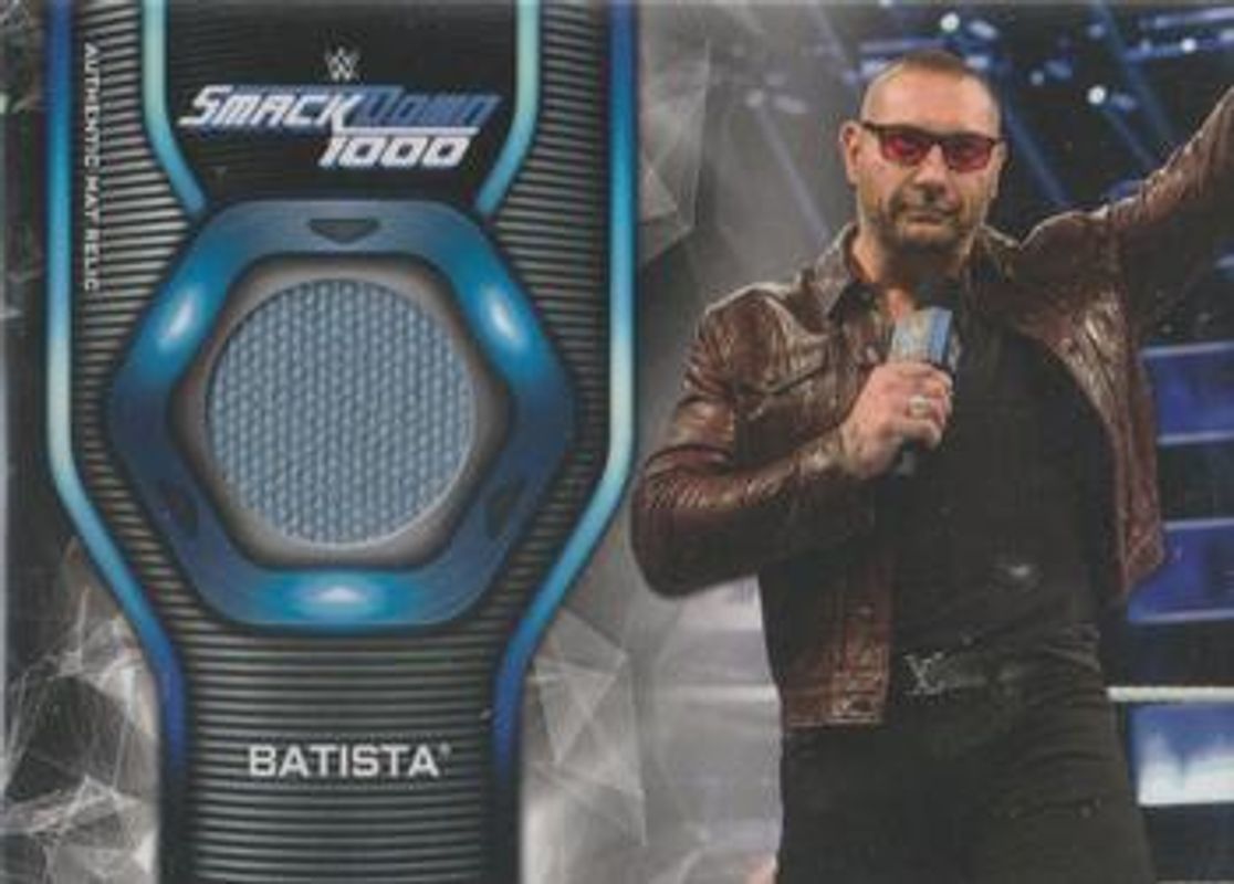 2019 Topps WWE SmackDown Live #MR-BT Mat Relics