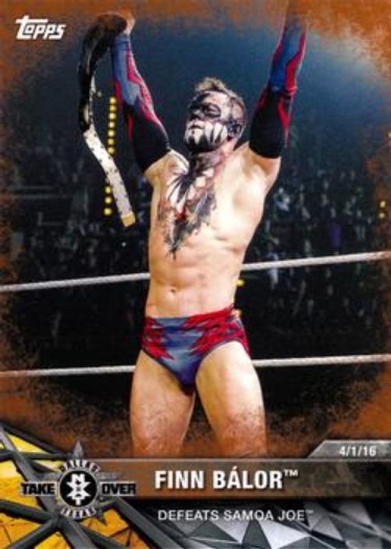 2017 Topps WWE NXT #30 Matches & Moments - Bronze