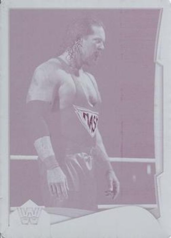 2014 Topps WWE #104 Printing Plates Magenta /1