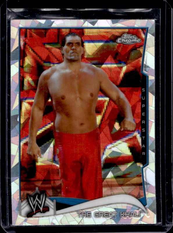 2014 Topps WWE #68 Atomic Refractor