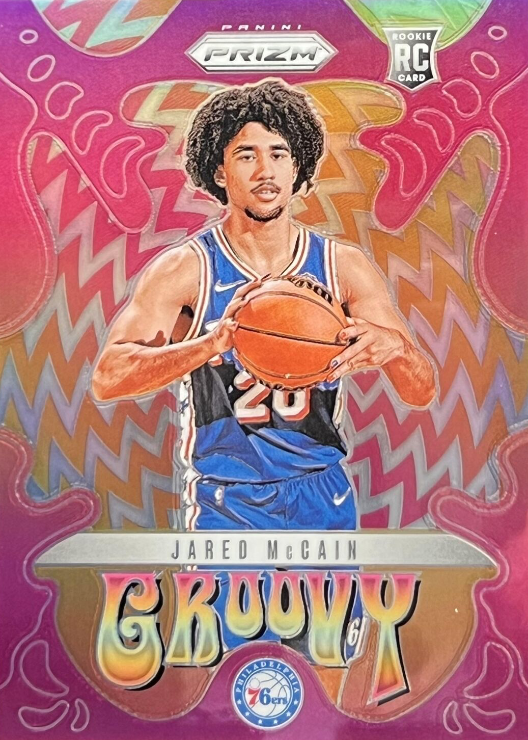 Jared McCain 2024 Prizm #9 Groovy /(SSP) Price Guide - Sports Card