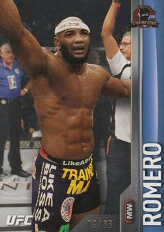 2015 Topps UFC Champions #180 Blue /88