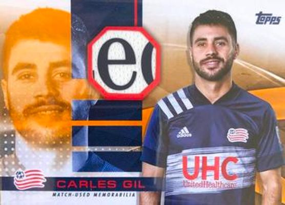 2020 Topps MLS #JR-CG Jumbo Relics Orange /25