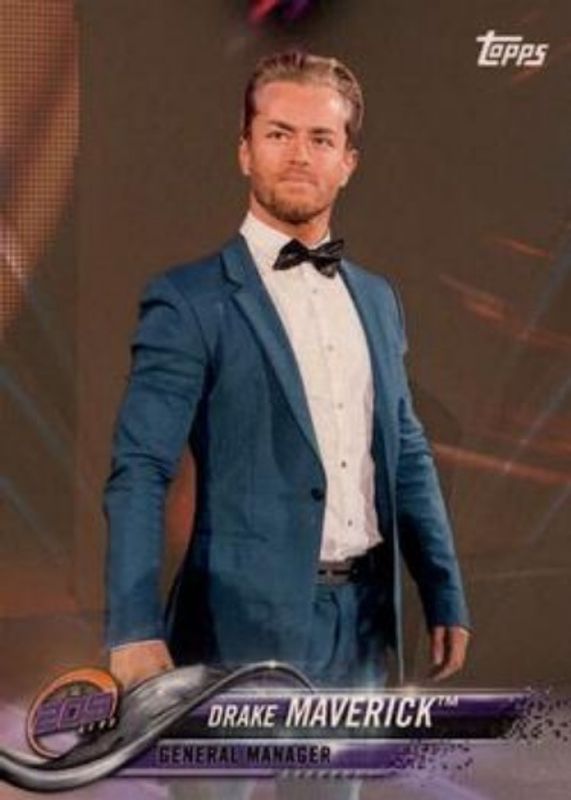 2018 Topps WWE Then Now Forever #124 Bronze