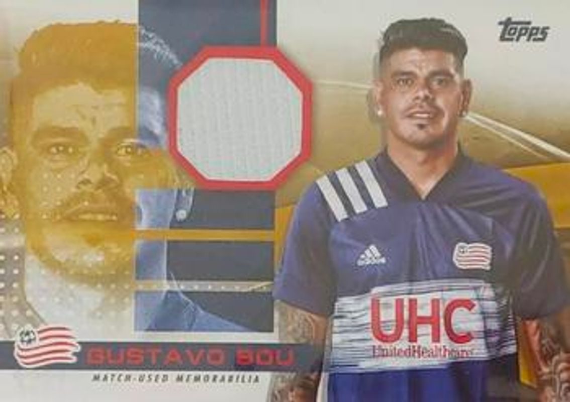 2020 Topps MLS #JR-GB Jumbo Relics Gold /50