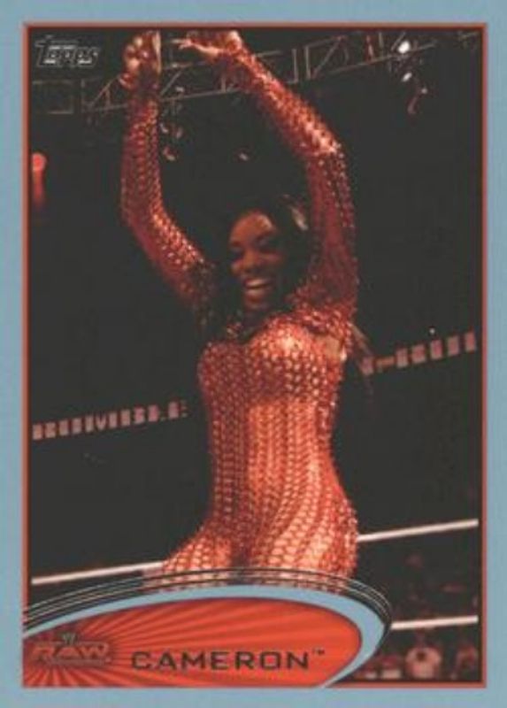 2012 Topps WWE #9 Blue