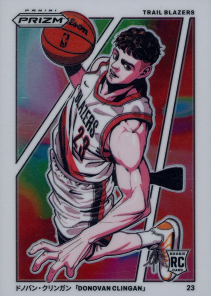 Donovan Clingan 2024 Prizm #10 Manga /(SSP) Price Guide - Sports