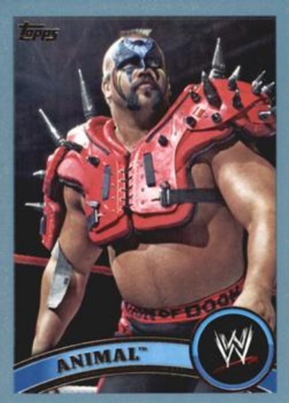 2011 Topps WWE #106 Blue /2011