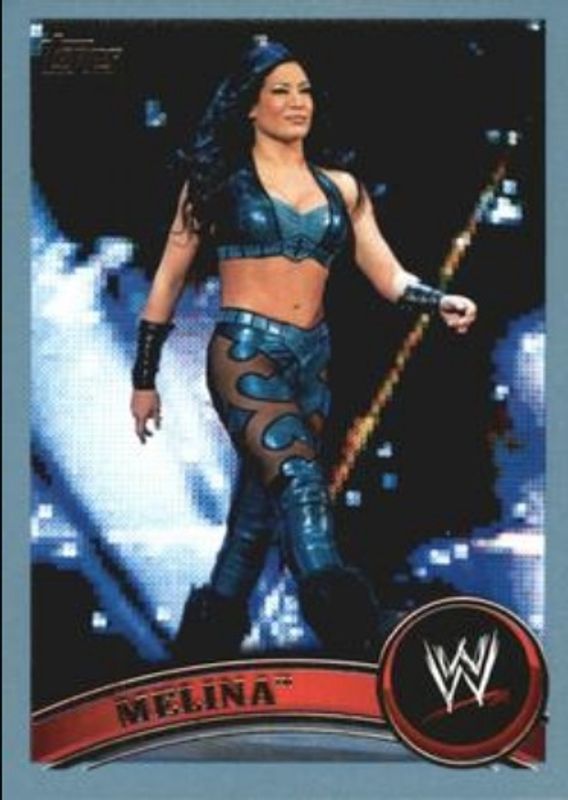 2011 Topps WWE #74 Blue /2011