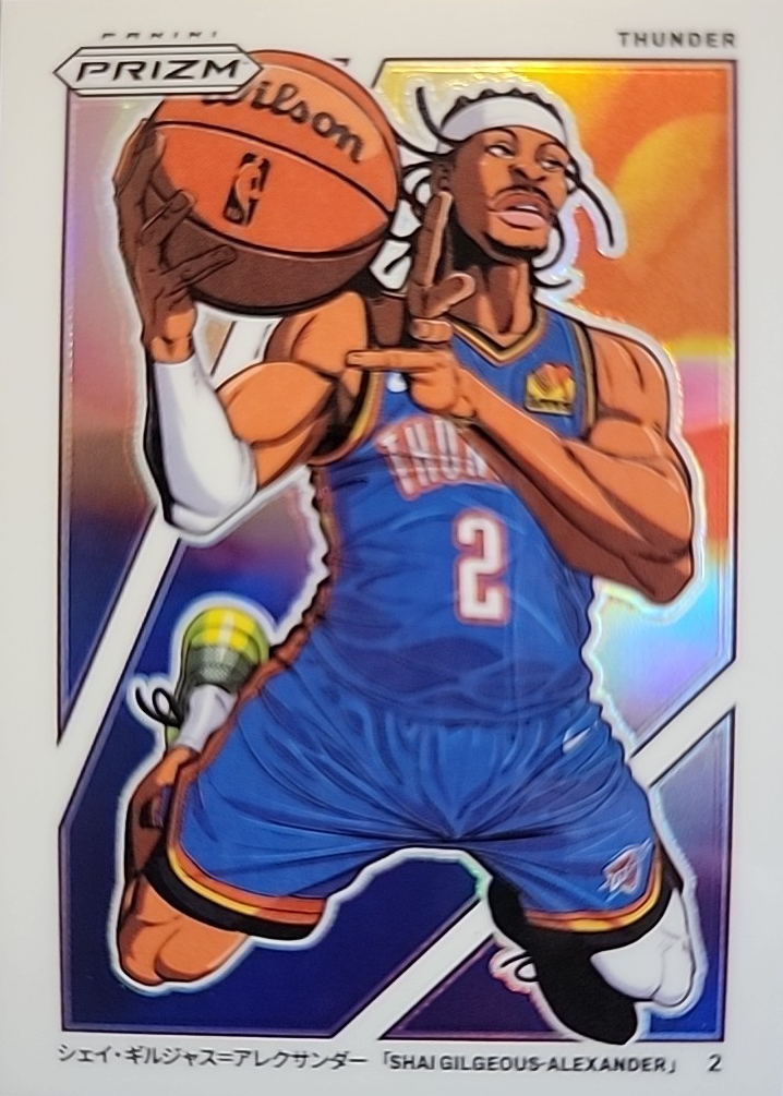 Shai Gilgeous-Alexander 2024 Prizm #18 Manga /(SSP) Price