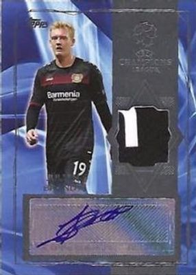 2017 Topps UEFA Champions League Showcase #AM-JB Autographed Memorabilia /50