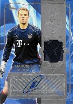 2017 Topps UEFA Champions League Showcase #AM-MN Autographed Memorabilia /50