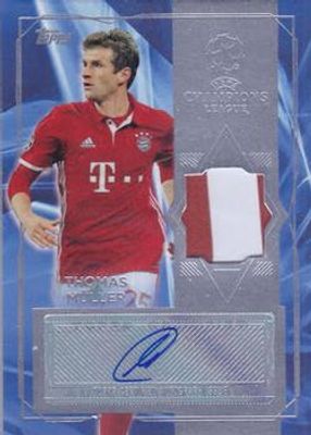 2017 Topps UEFA Champions League Showcase #AM-TM Autographed Memorabilia /50