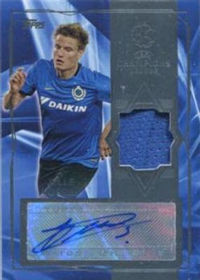 2017 Topps UEFA Champions League Showcase #AM-JVO Autographed Memorabilia /50